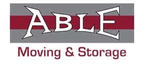 able moving and storage logo